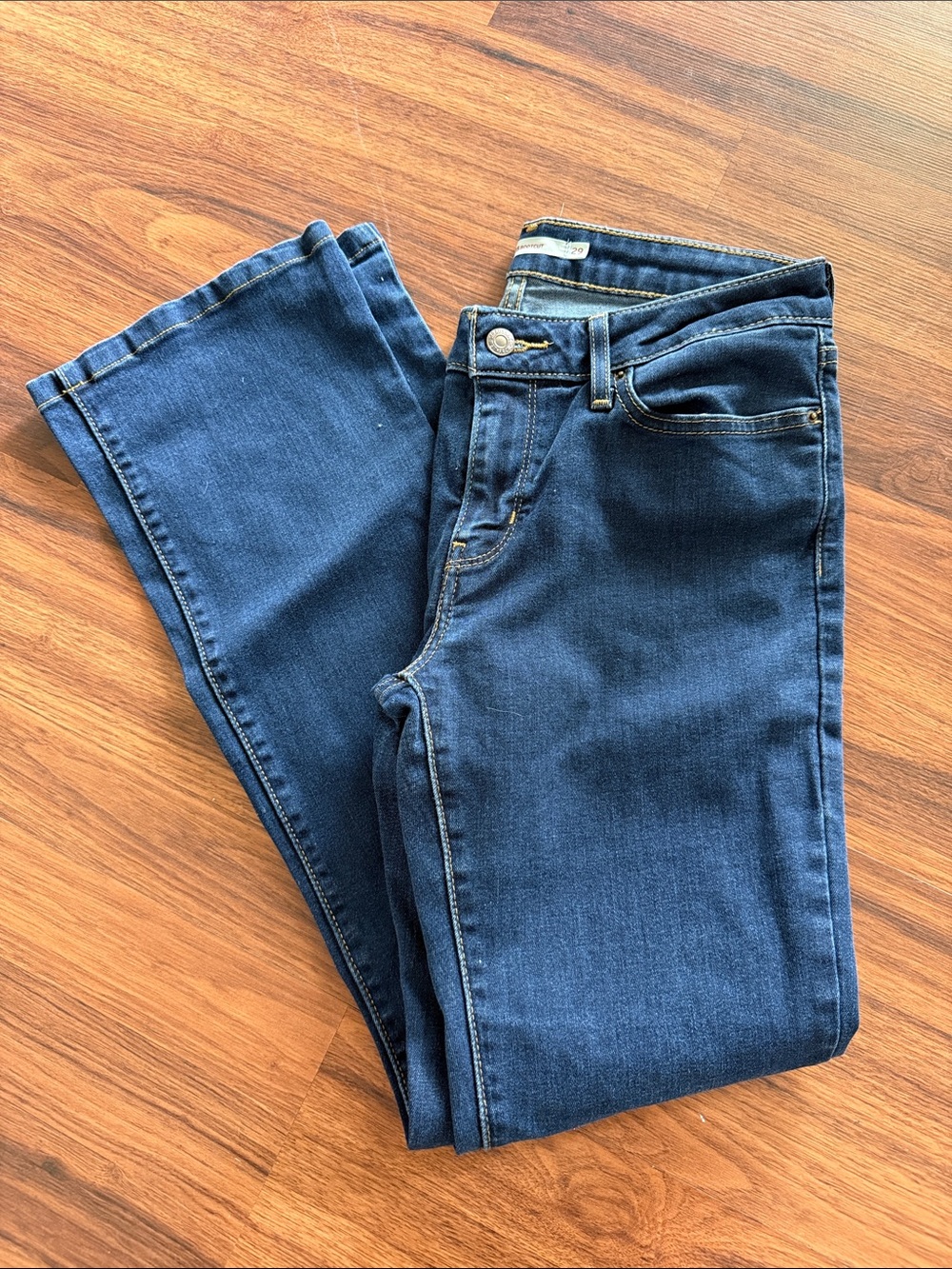 Levi's Darkwash Bootcut Jeans